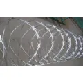 Rustproof Stainless Steel Razor barbed wire mesh for protection concertina razor wire